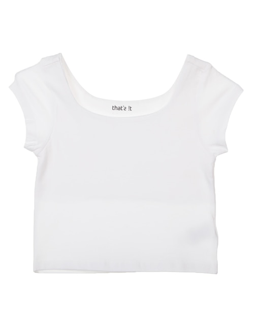 Playera That's It manga corta para niña