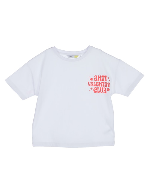 Playera That's It manga corta para niña