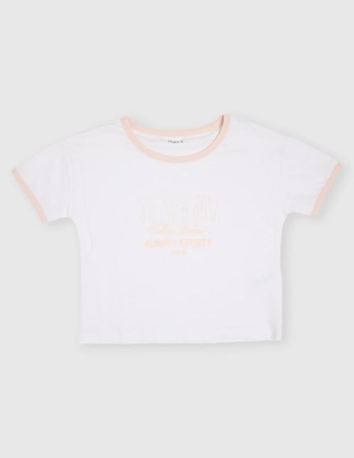 Playera That's It manga corta para niña