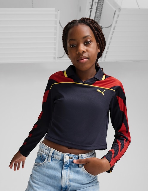 PUMA Playera tipo polo Puma para niña