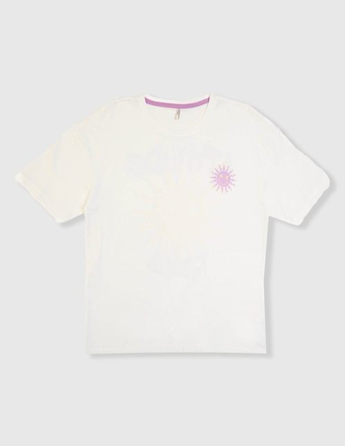 Playera Only manga corta para niña