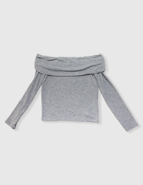 PLAYERA ONLY 15339649 N, 5-6, GRIS