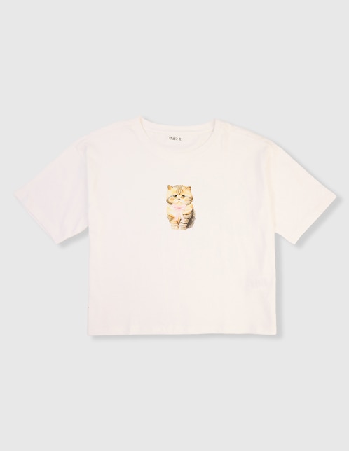 Playera That's It manga corta para niña