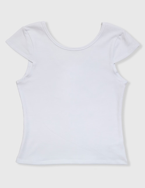 Playera Truce manga corta para niña