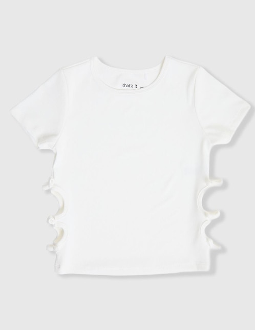 Playera That's It manga corta para niña