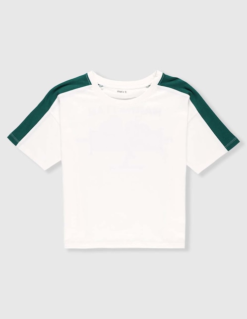 Playera That's It Manhattan Tennis Club manga corta para niña
