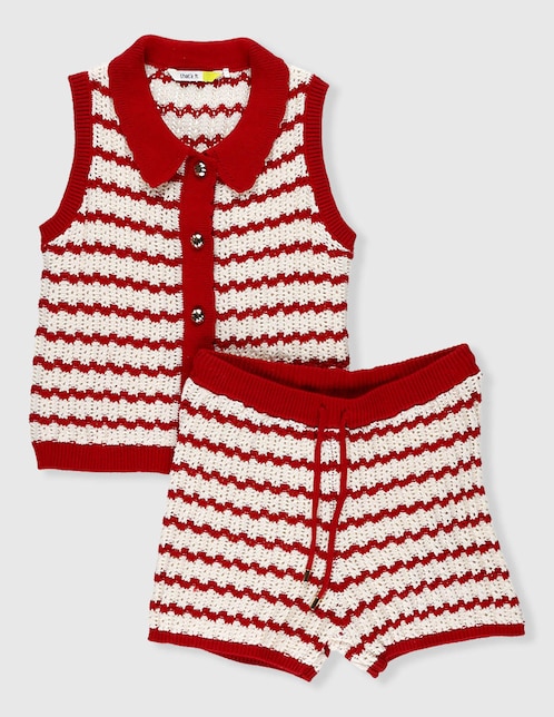 Conjunto de algodón para niña 1