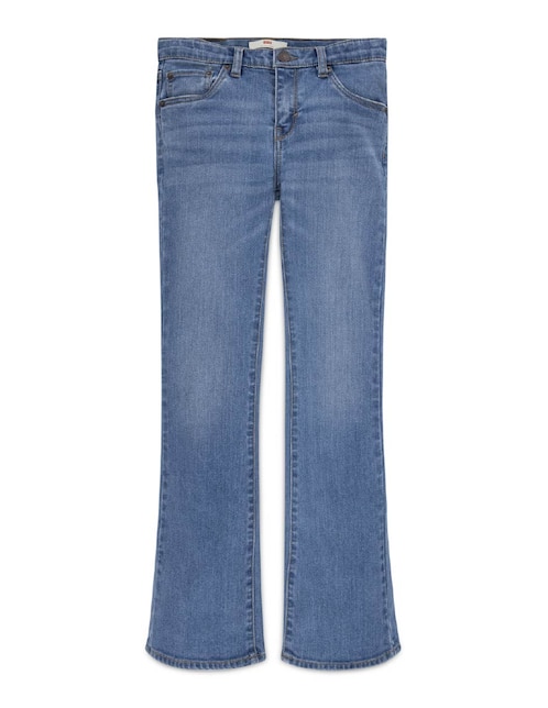 Jeans relaxed amplio Levi's 31E915-L3S lavado medio para niña