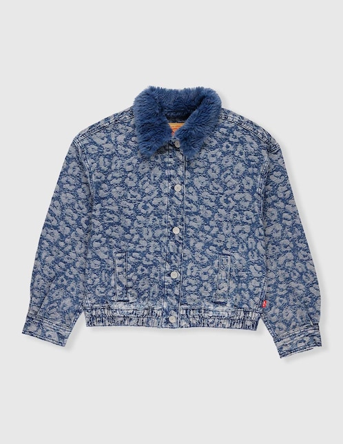 Chamarra Levi's de mezclilla para niña