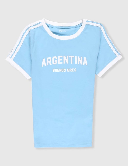 Playera That's It manga corta para niña