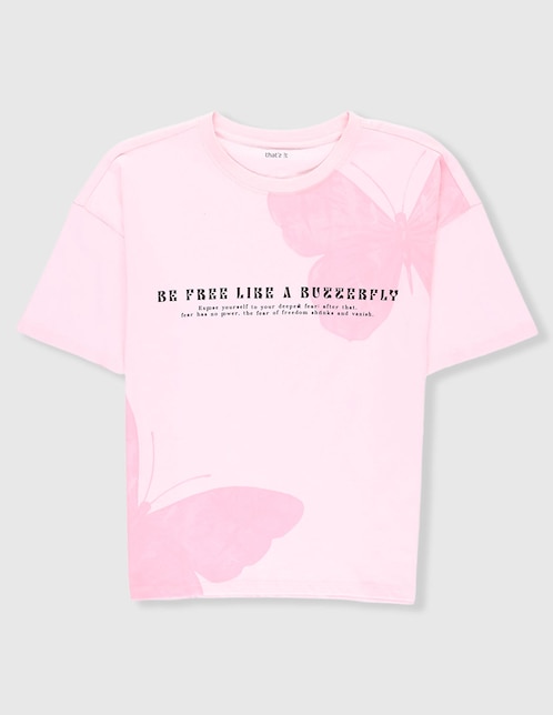 Playera manga corta para niña 1