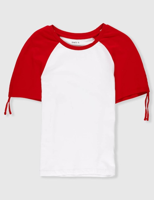 Playera That's It manga corta para niña