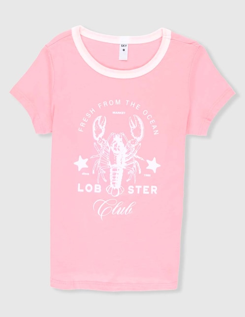 Playera manga corta para niña 1