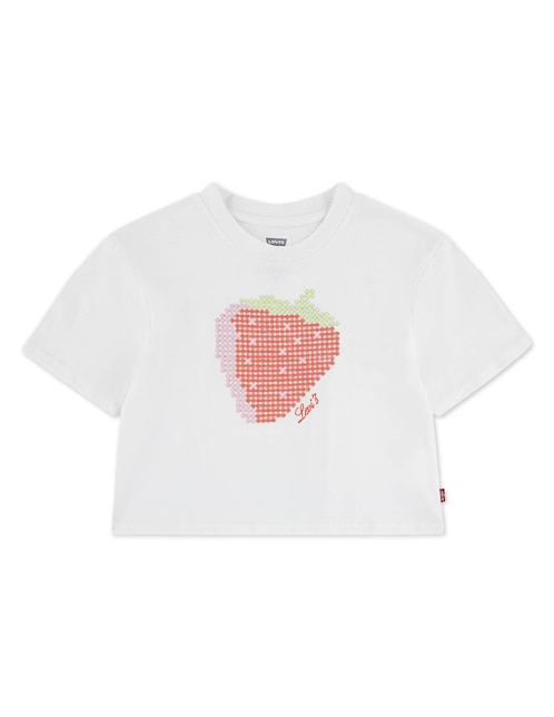 Playera Levi's manga corta para niña