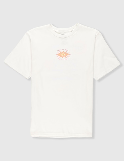 Playera Vans manga corta para niña