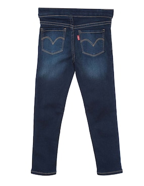 Jeans slim Levi's deslavado para niña