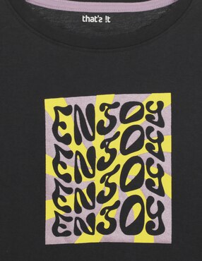 Playera That's It manga corta para niña