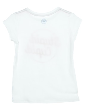 Playera 365 Essential manga corta para niña