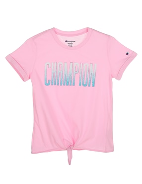 Playera Champion Manga Corta Para Niña