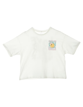 Playera Name It Manga Corta Para Niña