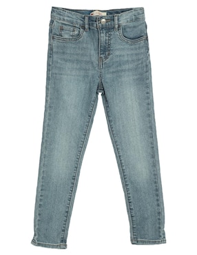 Jeans slim Levi's 720 deslavado para niña
