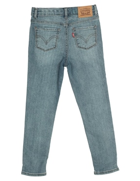Jeans slim Levi's 720 deslavado para niña