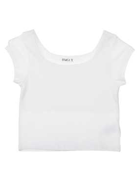 Playera That's It manga corta para niña