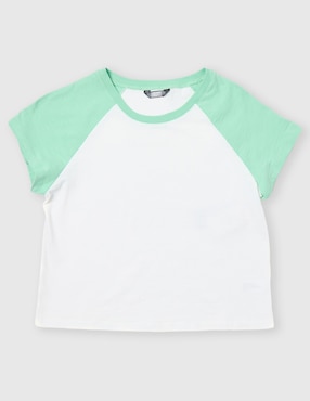 Playera Truce manga corta para niña