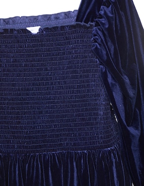 Vestido Blue Gorgeous manga globo para niña