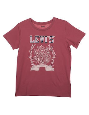 Playera Levi's Manga Corta Para Niña