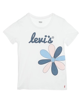 Playera Levi's Manga Corta Para Niña