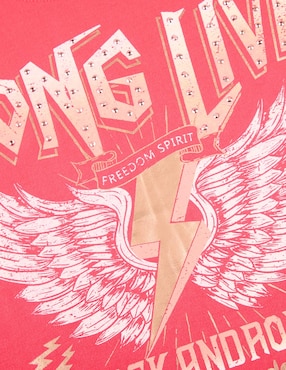 Playera Truce manga corta para niña