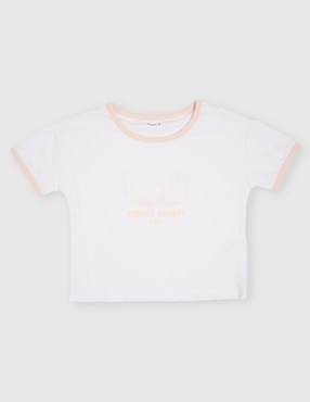 Playera That's It manga corta para niña
