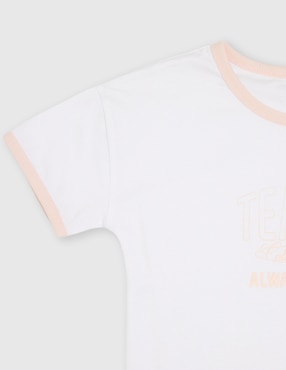 Playera That's It manga corta para niña
