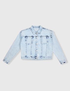 Chamarra That's It de mezclilla para niña