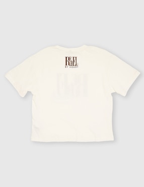 Playera Only manga corta para niña