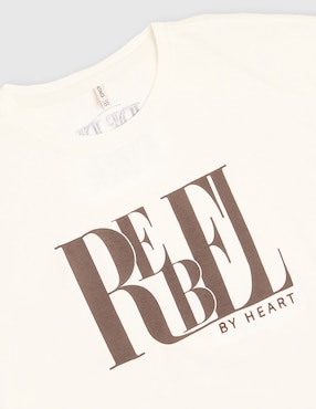 Playera Only manga corta para niña