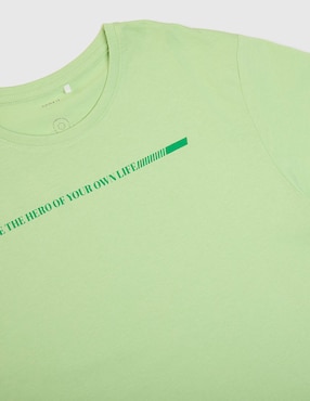 Playera Name It manga corta para niña