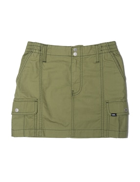 Falda Vans Sidewalk Cargo skirt de algodón para niña
