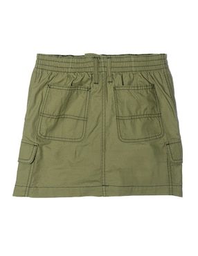 Falda Vans Sidewalk Cargo skirt de algodón para niña