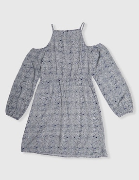 Vestido That's It manga hombros descubiertos para niña