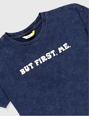Playera That's It manga corta para niña