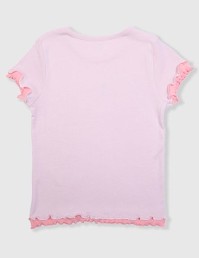 Playera Levi's manga corta para niña