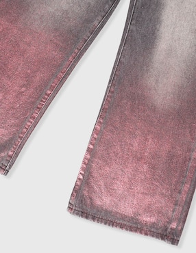 Jeans straight That's It lavado bitono para niña