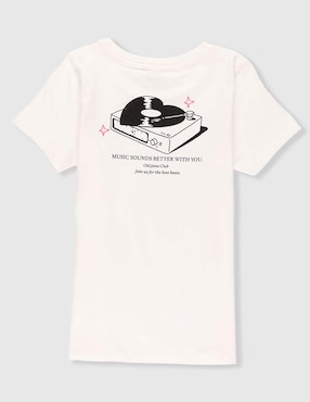 Playera That's It manga corta para niña