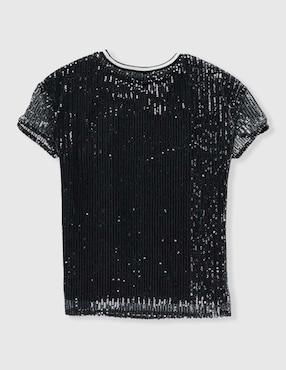 Playera That's It Brooklyn manga regular para niña