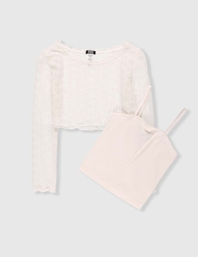 Set de blusa Truce para niña