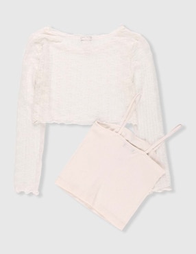 Set de blusa Truce para niña