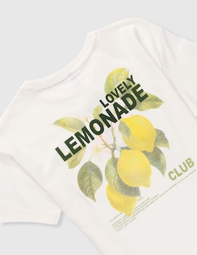 Playera Only manga corta para niña