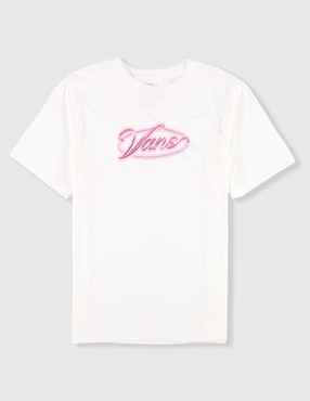 Playera Vans manga corta para niña